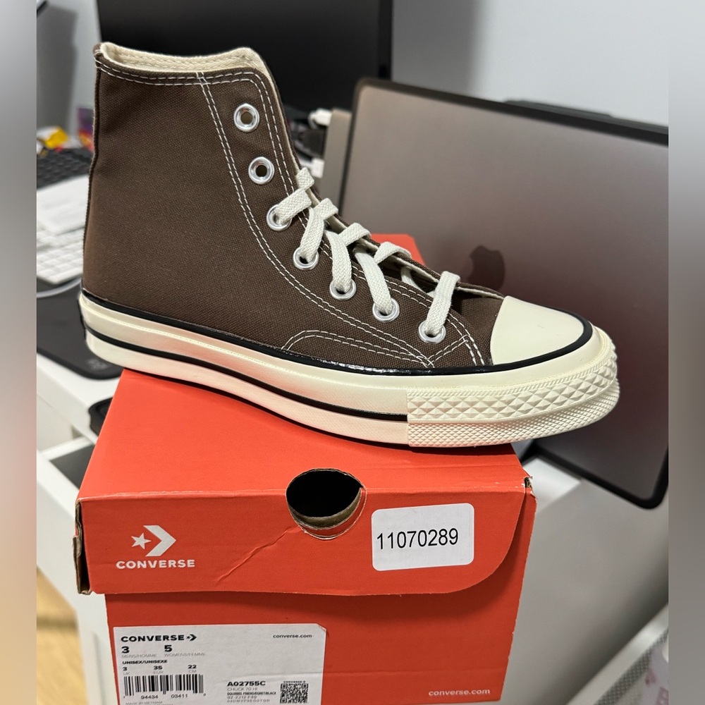 Converse Chuck Taylor 70 Hi Brown 5W